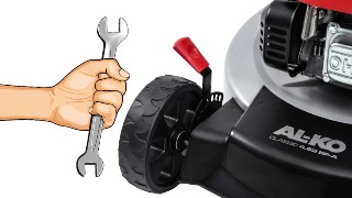 Газонокосарка AL-KO у ремонті в майстерні Servicetools.Kiev